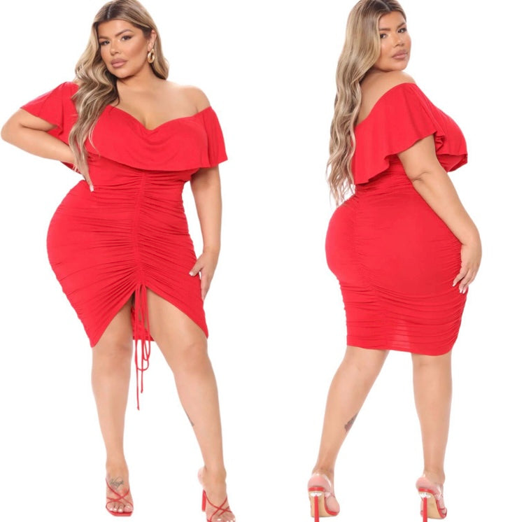 Fashion Nova Ruched Dress – Fashion Diva Styles by Angie