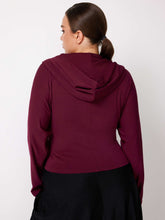 Load image into Gallery viewer, Hooded Ruche Top
